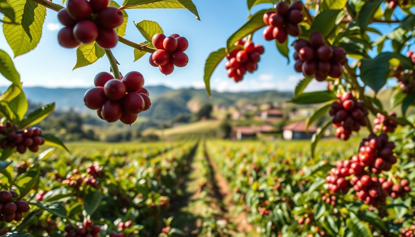 Brazil-Minas Gerais coffee producer