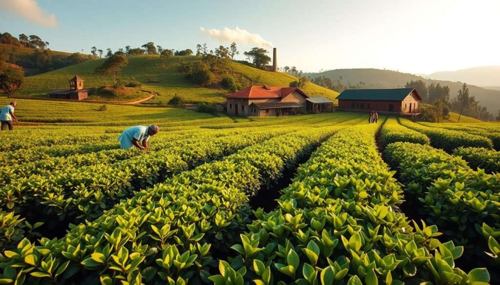 Kiambethu Tea Farm tea production process