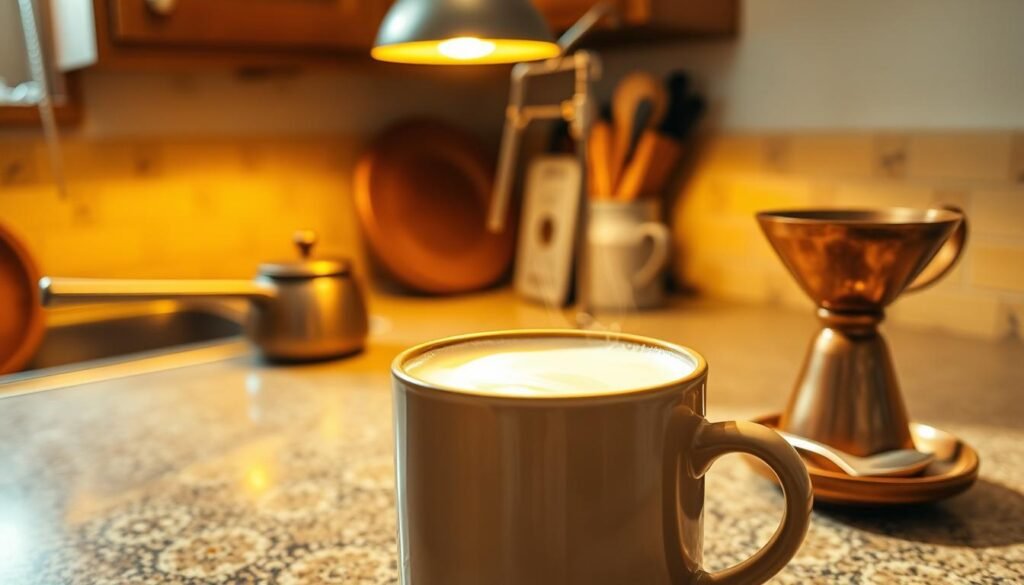 crafting creamy latte base