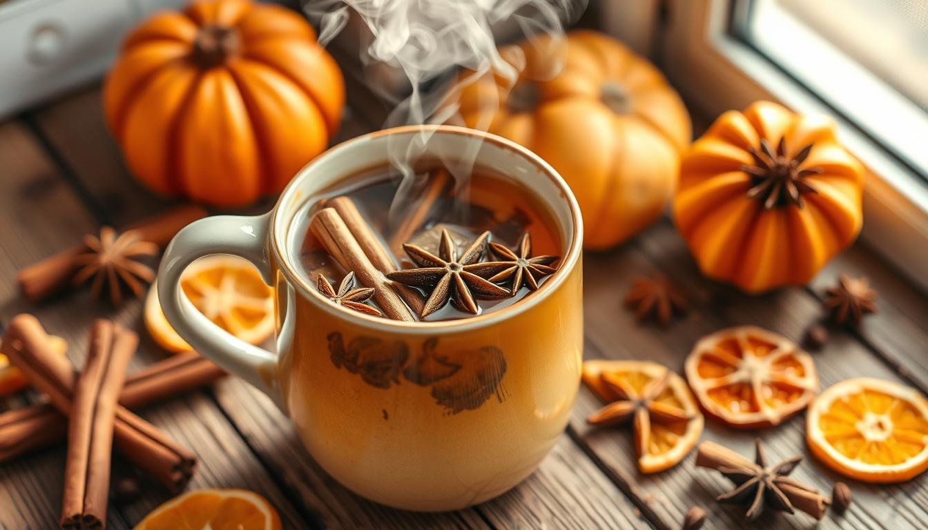 spiced tea (e.g., pumpkin spice)
