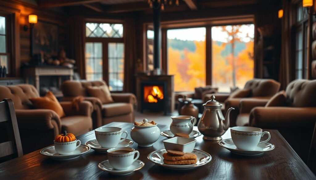 Fall Tea Party Decor