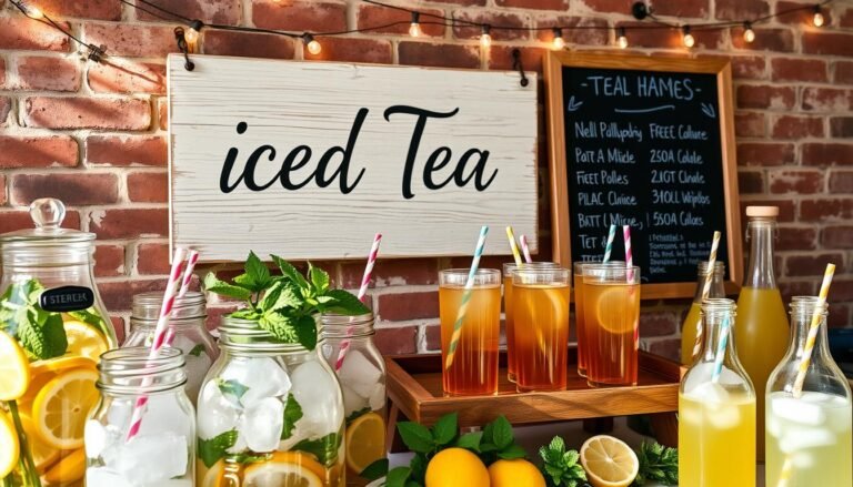 Iced Tea Station Decor: 10 Ideas We Love for Your Home