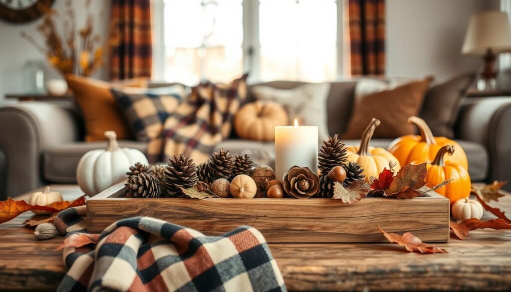 Seasonal Coffee Table Decor