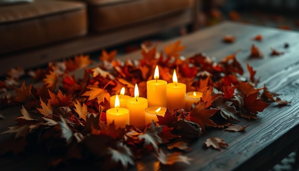 autumn candles