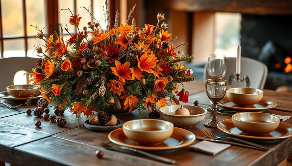 autumn table setting