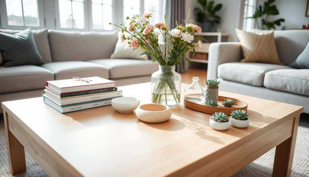 coffee table styling