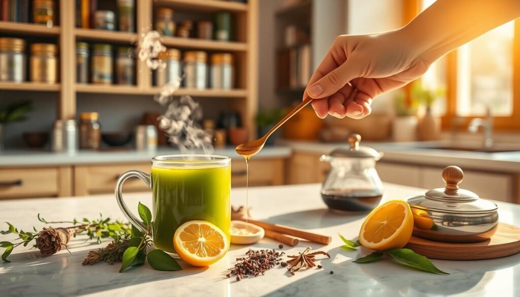 cooking with tea