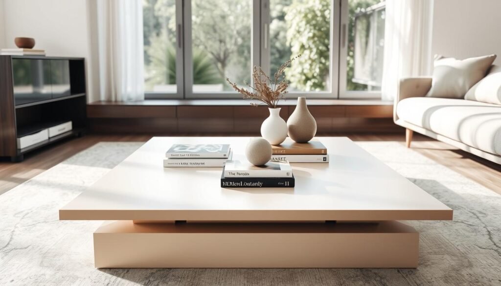 modern coffee table decor