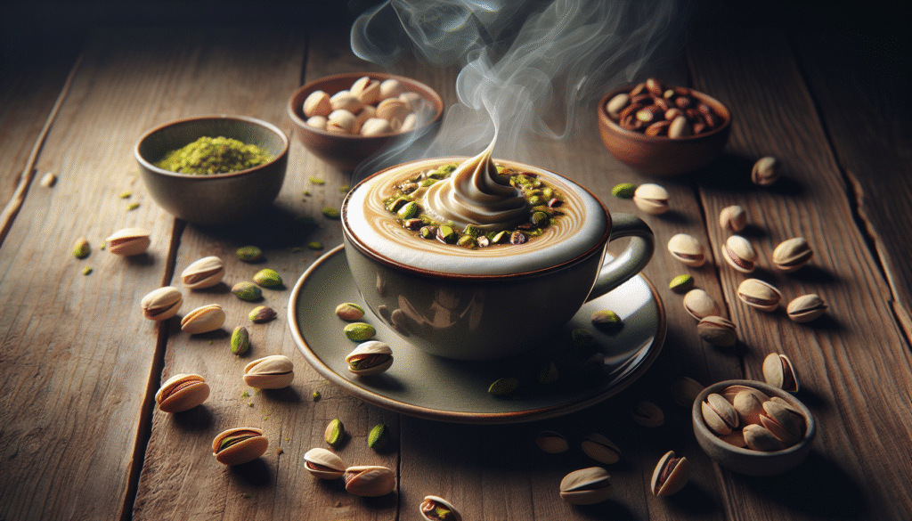 Pistachio Latte Delight: Explore Nutty Flavors with Atlas Coffee Club