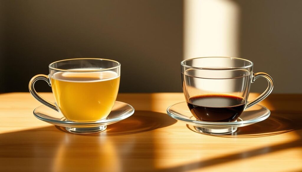 tea vs coffee caffeine content