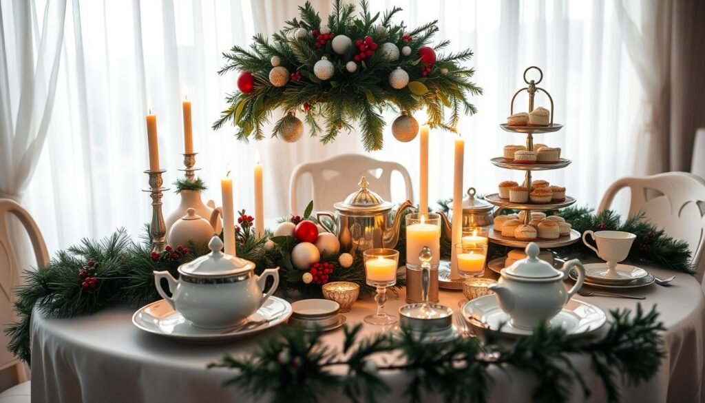 Christmas Tea Table Decor: 10 Ideas to Cozy Up Your Home