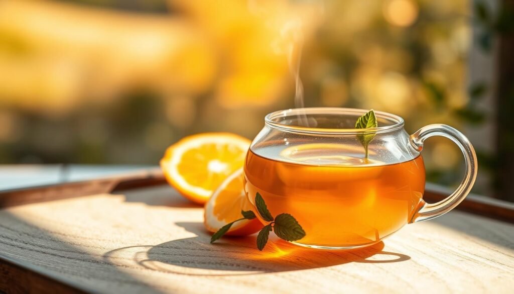Citrusy tea blend