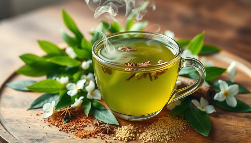 Energizing Moringa Tea