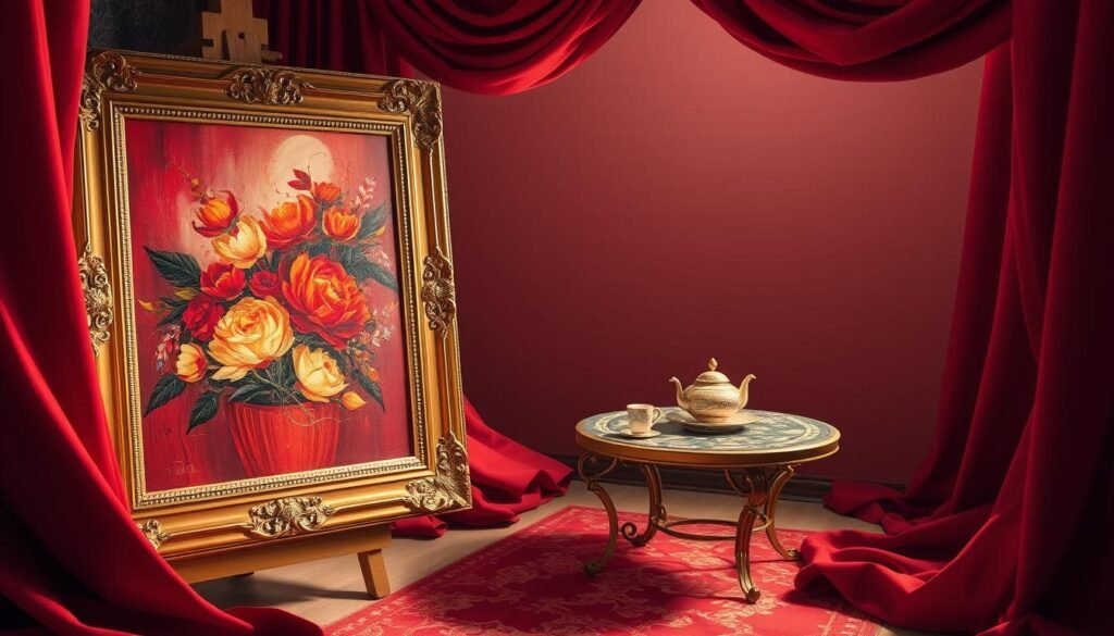 Red and Gold Color Scheme Inspiration