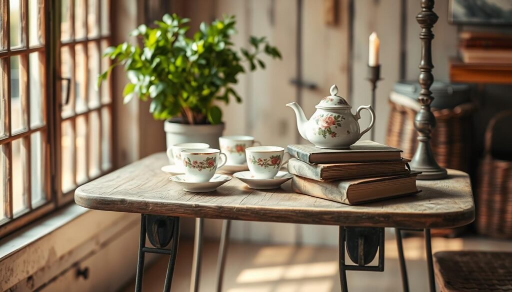 Rustic Tea Table Inspiration