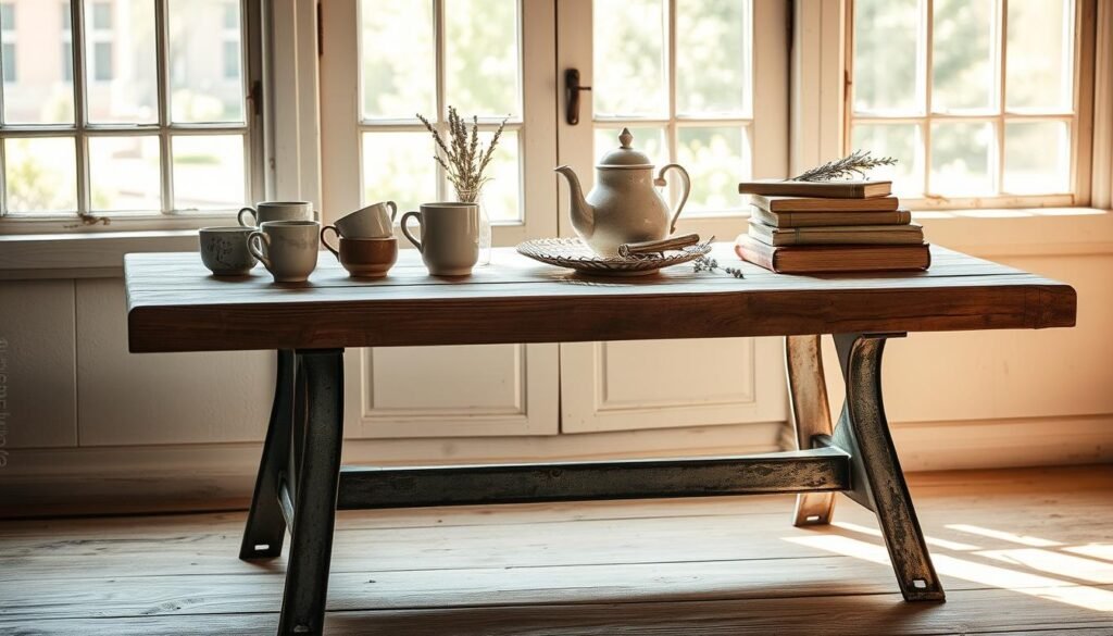 Rustic Tea Table Styling Inspiration