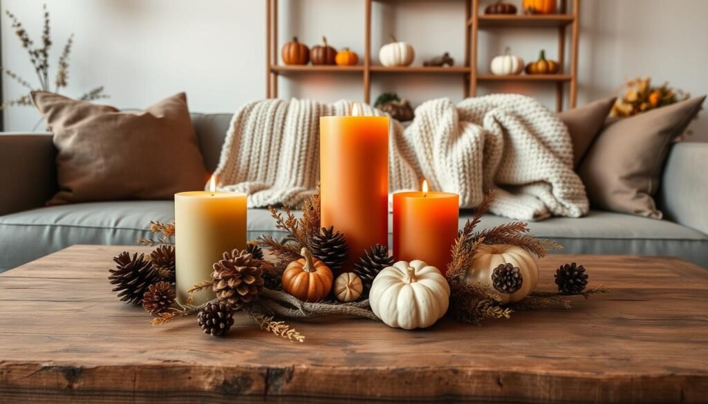Seasonal Candle Decor