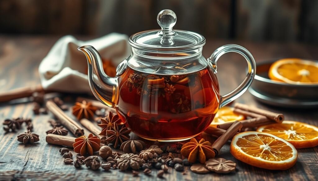 Spiced tea blend