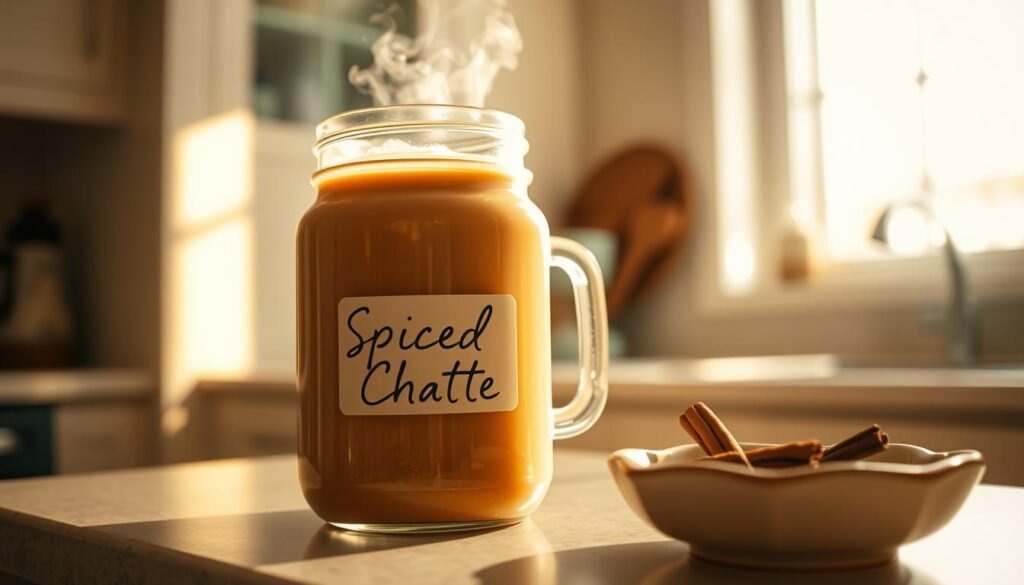 Storing Spiced Chai Latte