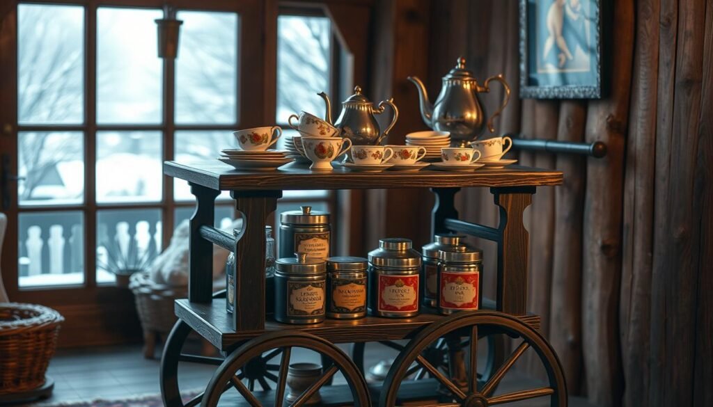 Tea Cart Styling Ideas
