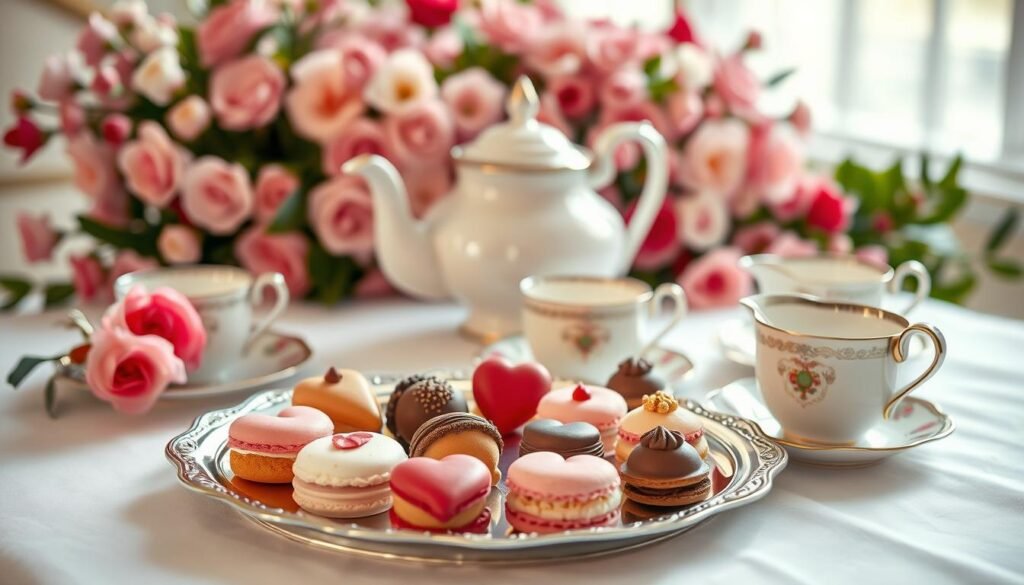 Valentine's Day tea menu