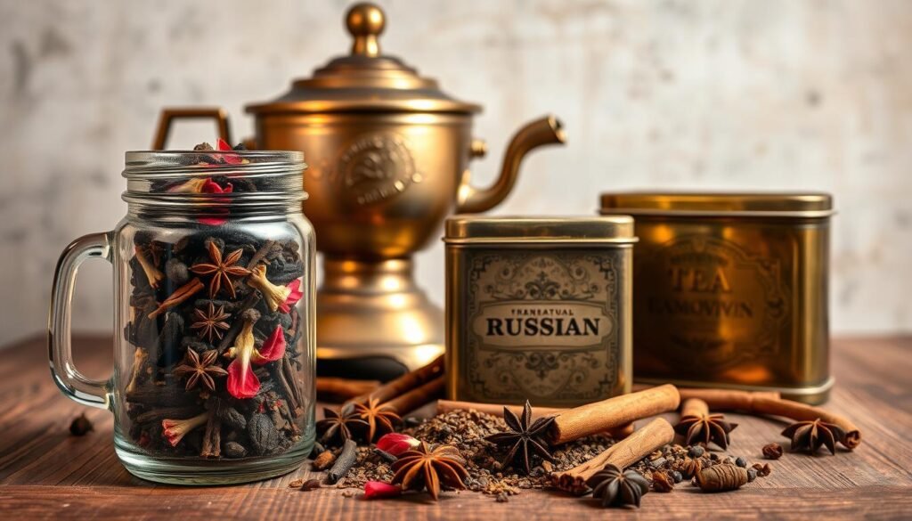 Vintage Russian Tea Mix ingredients