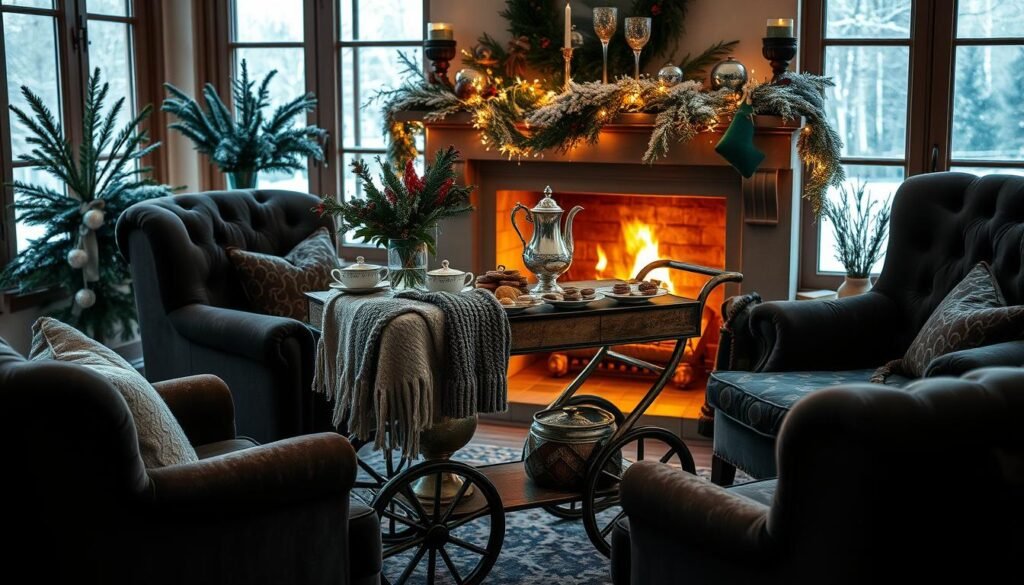 Winter Tea Party Decor