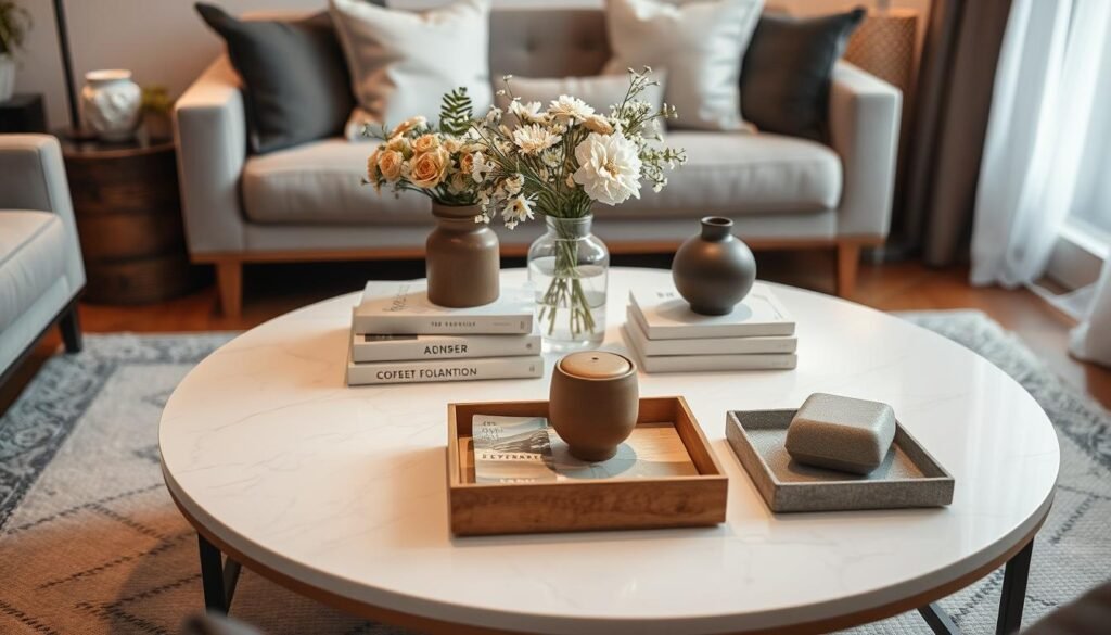 coffee table styling