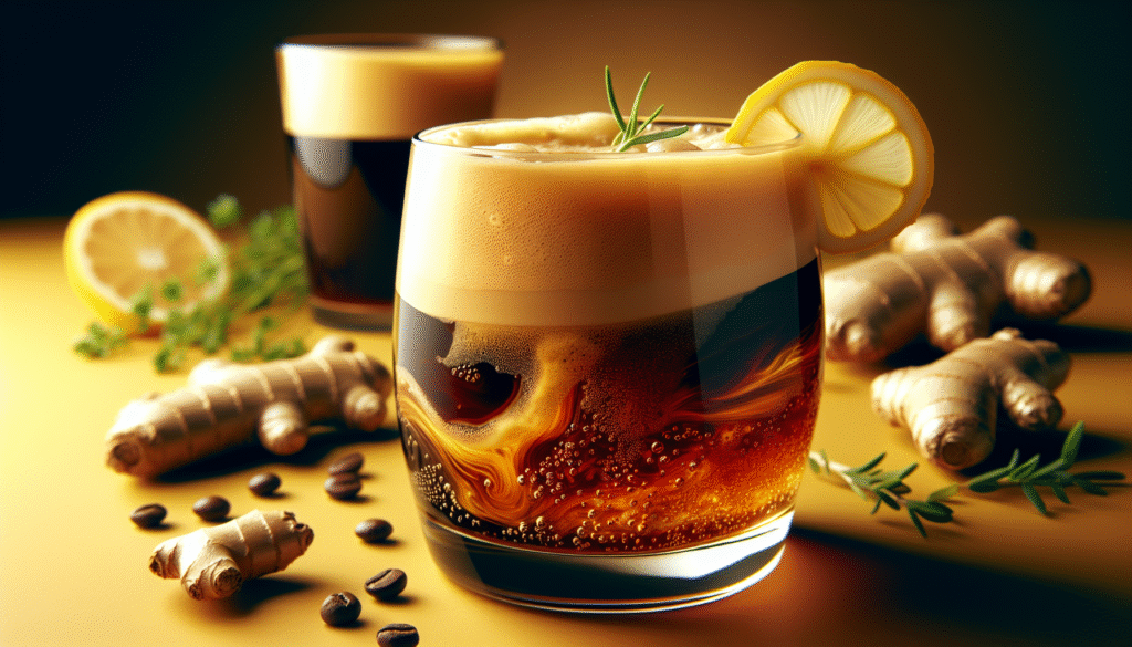 Espresso-Ginger Kombucha – Bold  Energizing Espresso Drink You Can Make At Home