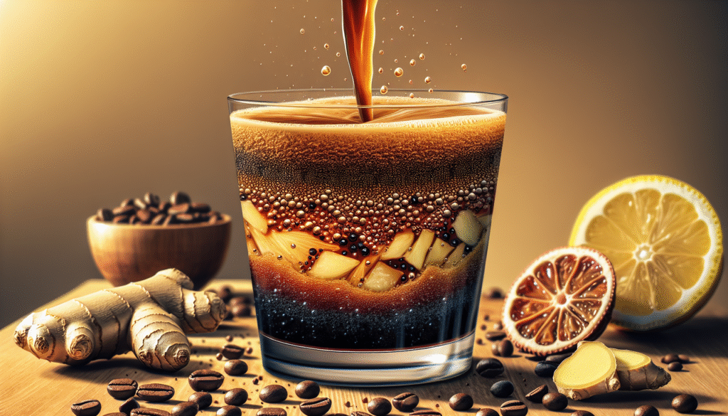 Espresso-Ginger Kombucha – Bold  Energizing Espresso Drink You Can Make At Home