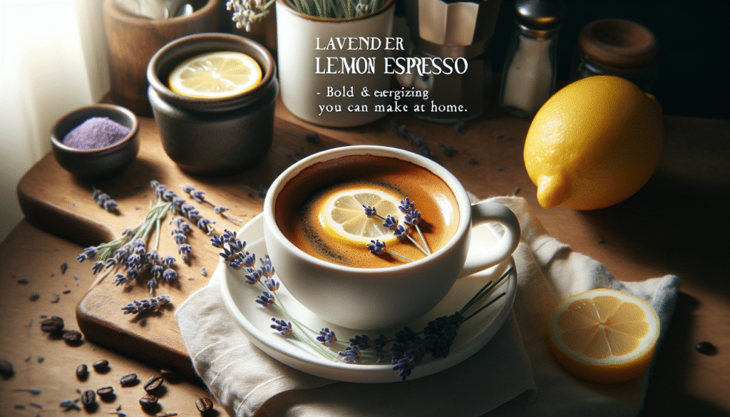 Lavender Lemon Espresso – Bold  Energizing Espresso Drink You Can Make At Home