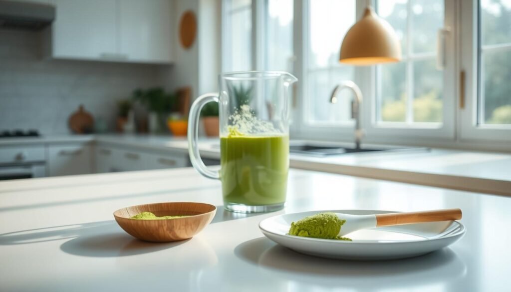 matcha preparation